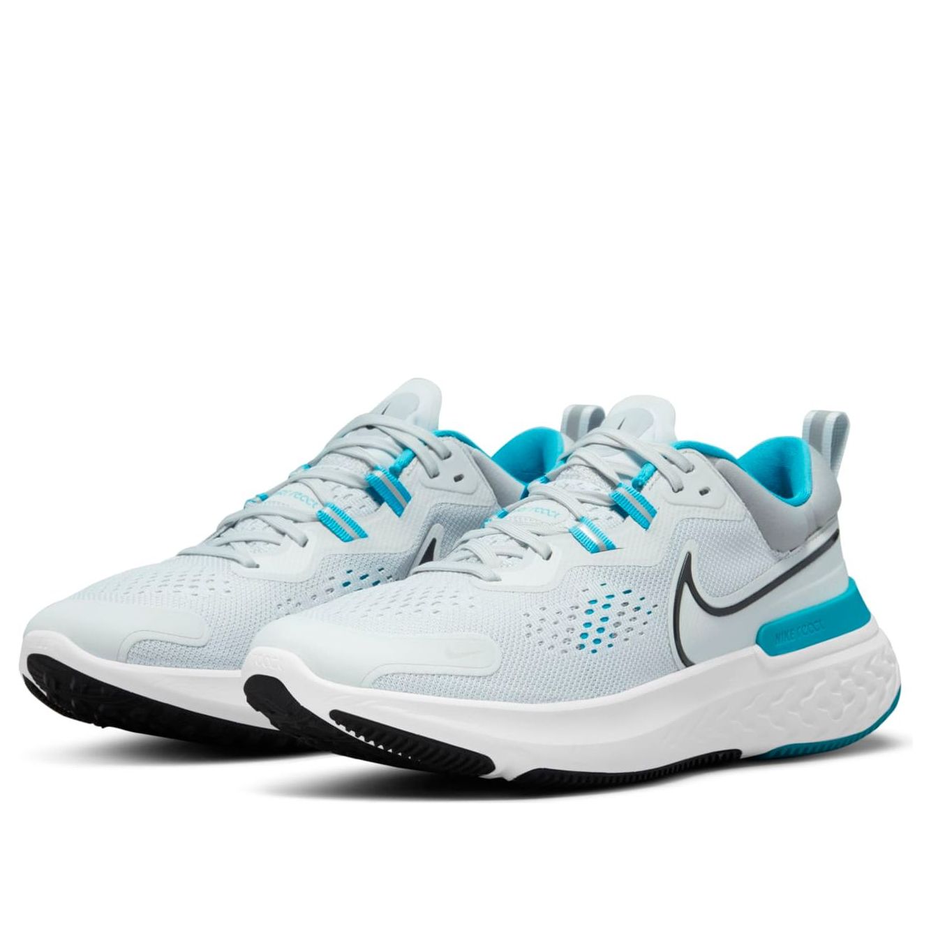 Nike React Miler 2 'Pure Platinum Chlorine Blue' CW7121-003
