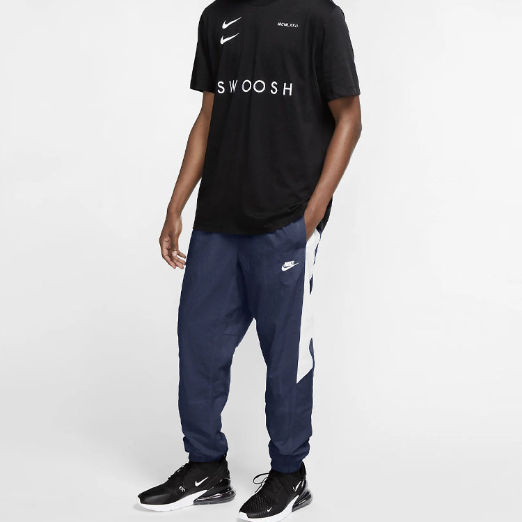 Nike Sportswear Woven Long Pants Navy Blue Dark  CU4314-410
