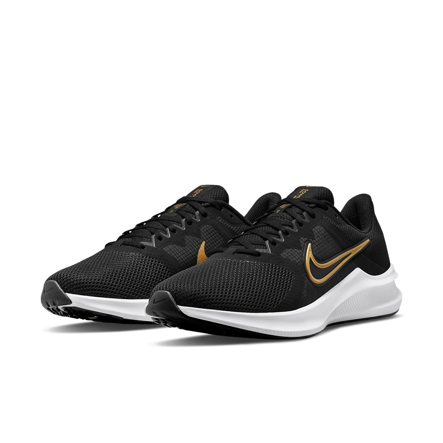 Nike Downshifter 11 'Black Metallic Gold' CW3411-009