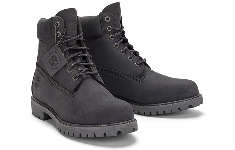 Timberland Premium Waterproof Boots 'Dark Grey Nubuck' A5RBMW