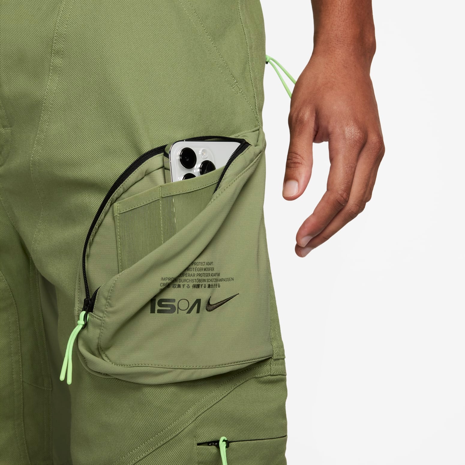 Nike ISPA Pants 2.0 'Green' FB2712-334