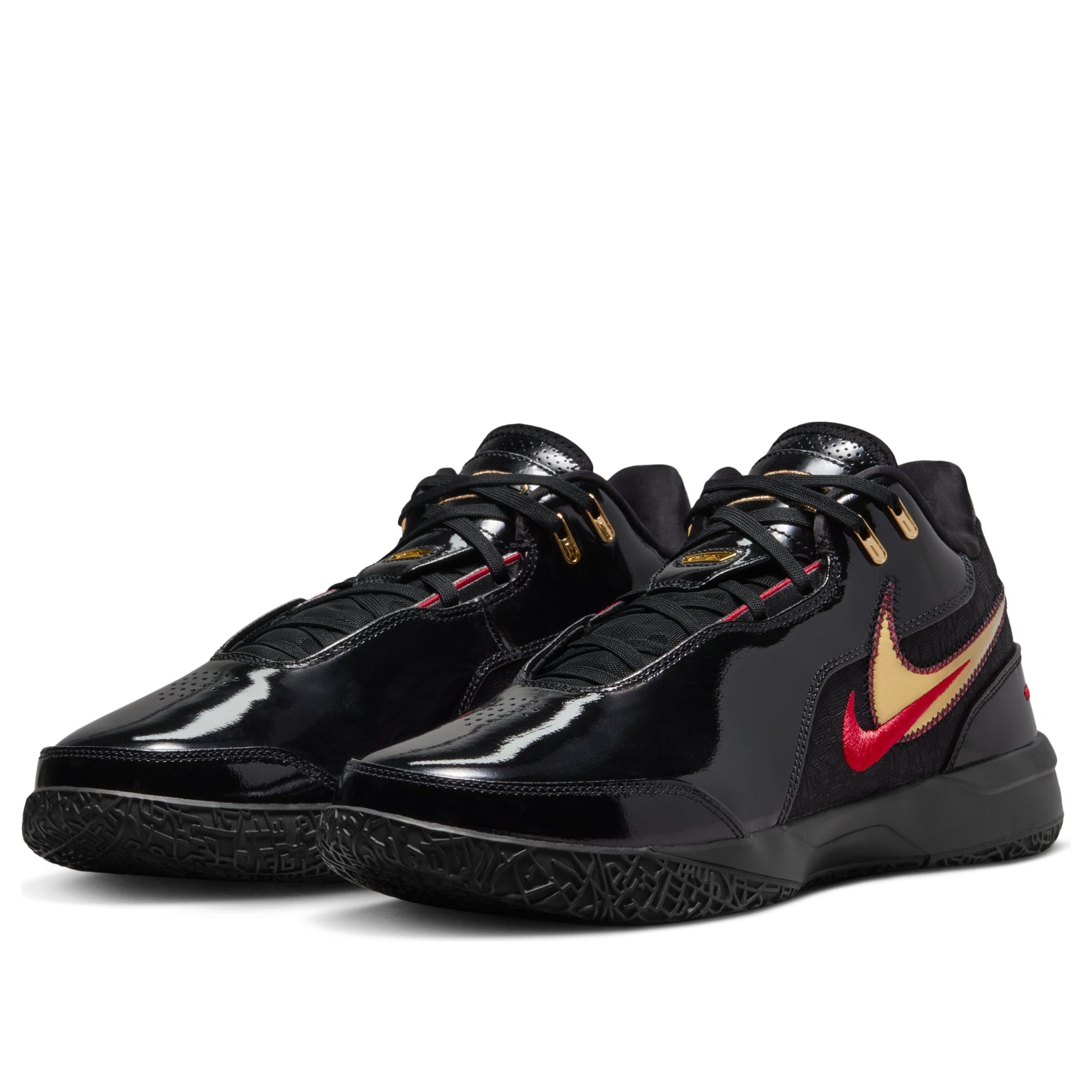 Nike Zoom LeBron NXXT Gen AMPD EP 'Black Metallic Gold' FJ1567-001