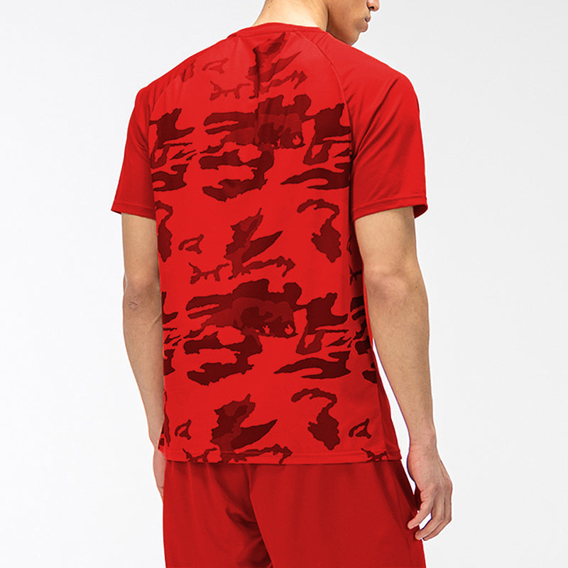 Under Armour Locker Tee 'Red Camo' 21500528-600