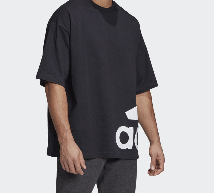 adidas Mh Boxbos Tee Side Large Logo Short Sleeve Black GC7288