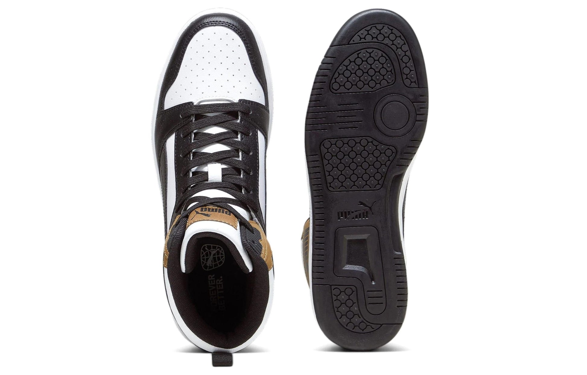 PUMA Rebound V6 'White Black Chocolate' 392326-09
