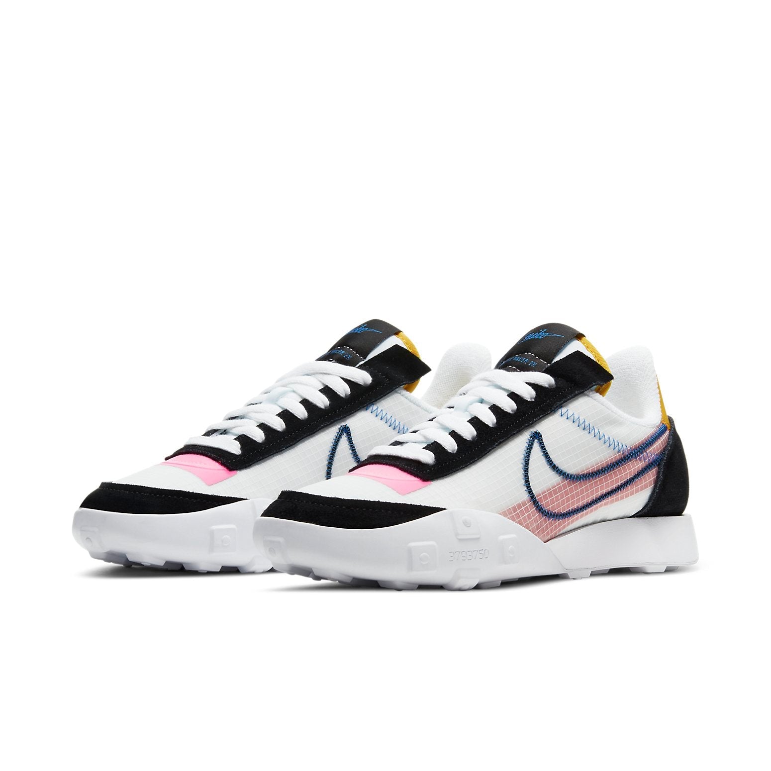 (WMNS) Nike Waffle Racer 2X 'White Chile Red' DH1073-100