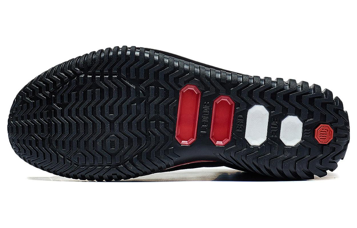 Li-Ning BadFive 3 'Black Red' ABFT025-2