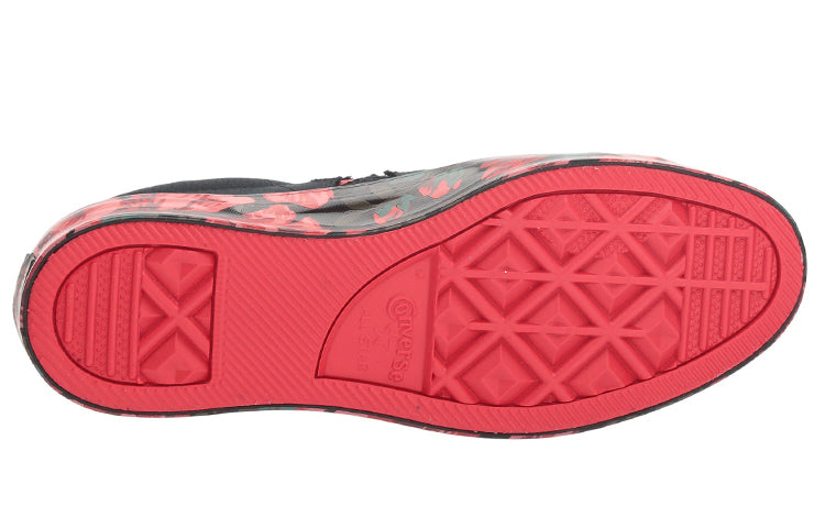 (WMNS) Converse One Star Ox Shoes Black/Red 561766C