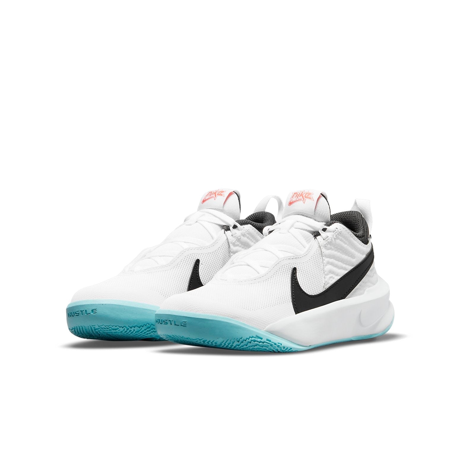 (GS) Nike Team Hustle D10 'White Black' CW6735-102