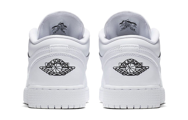 (GS) Air Jordan 1 Low 'White Black' 553560-101