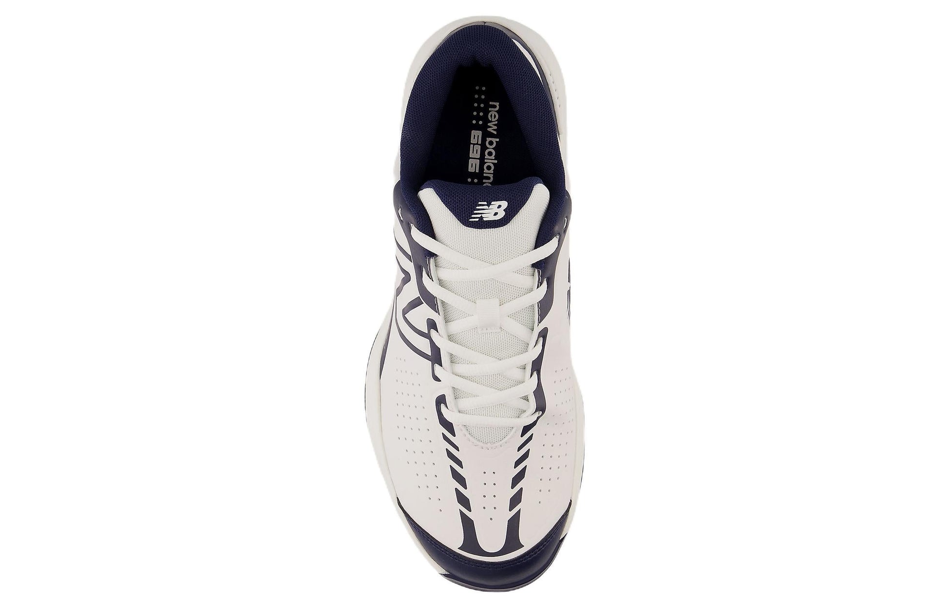 New Balance 696 v5 Low Shoes 'White Black' MCH696W5