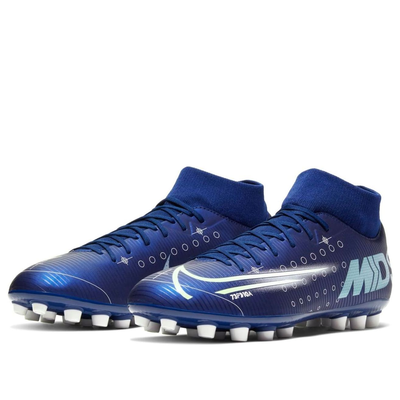 Nike Mercurial Superfly 7 Academy MDS AG 'Navy Sky Blue' BQ5425-401