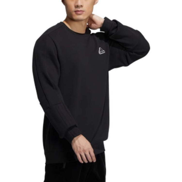 adidas Sportswear Badge Crew Sweatshirt 'Black' HG1851