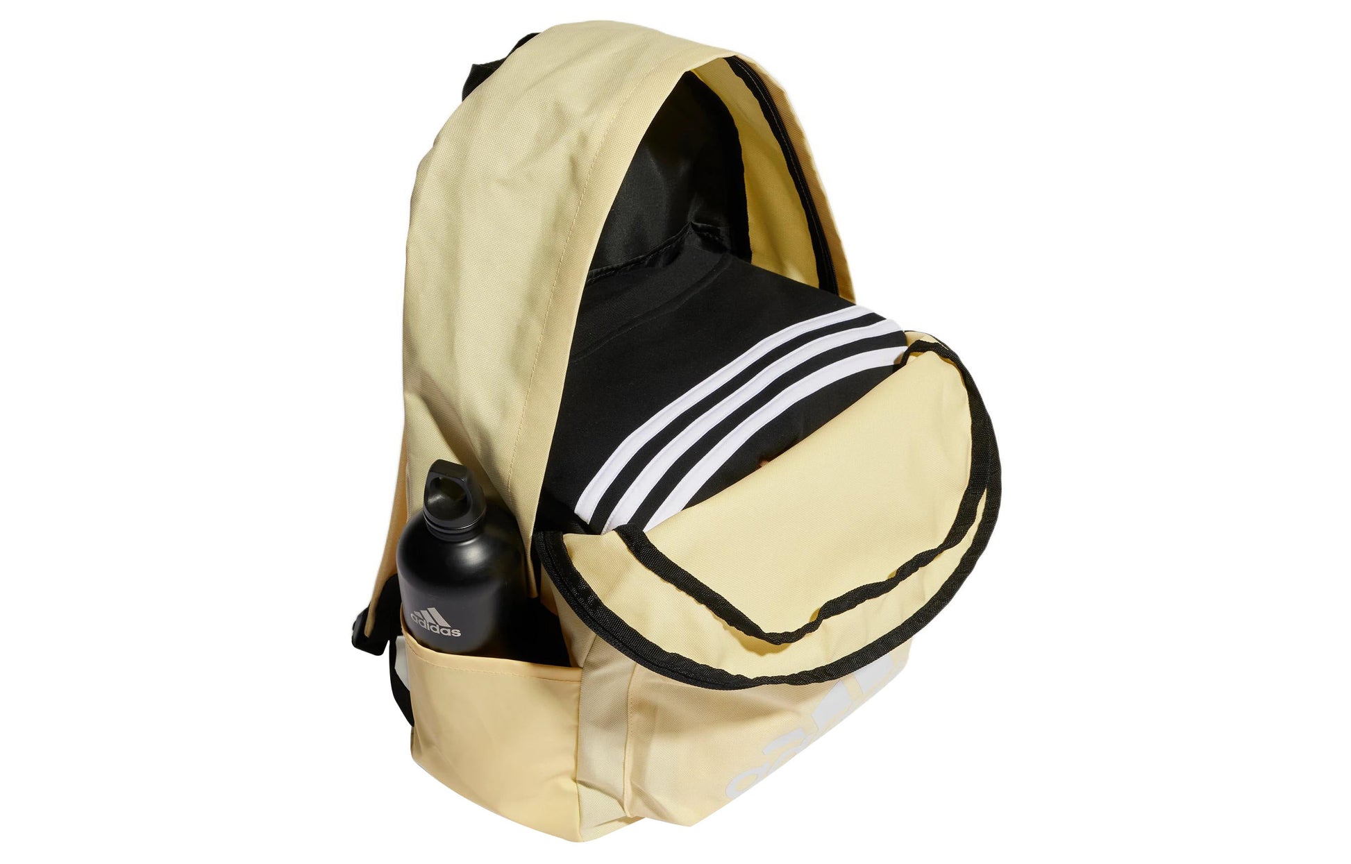 adidas Classic Large Capacity Logo Backpack Unisex Yellow HM9144