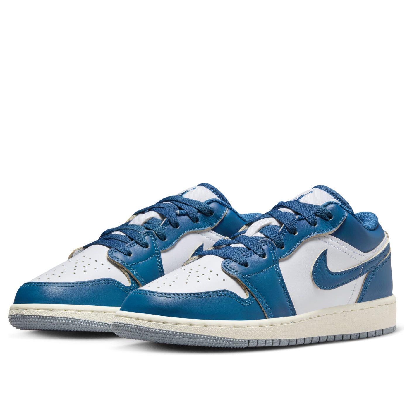 (GS) Air Jordan 1 Low SE 'Industrial Blue' FN9137-141
