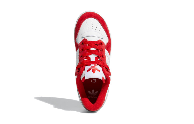 (GS) adidas Rivalry Low J 'White Red' FV4948