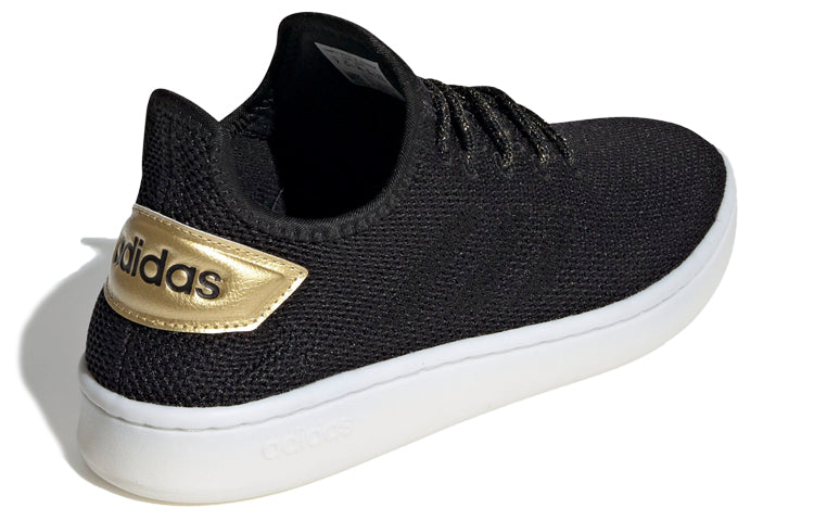 (WMNS) adidas neo Court Adapt Black/Gold EE8115