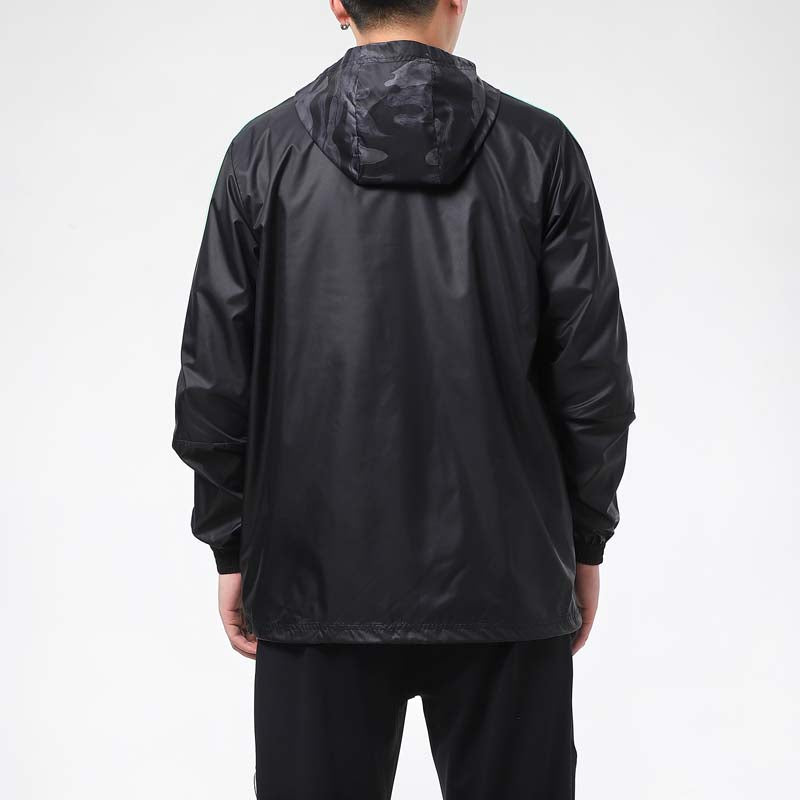 adidas Manchester United Football Leisure Sports Hooded Jacket Black GQ2534