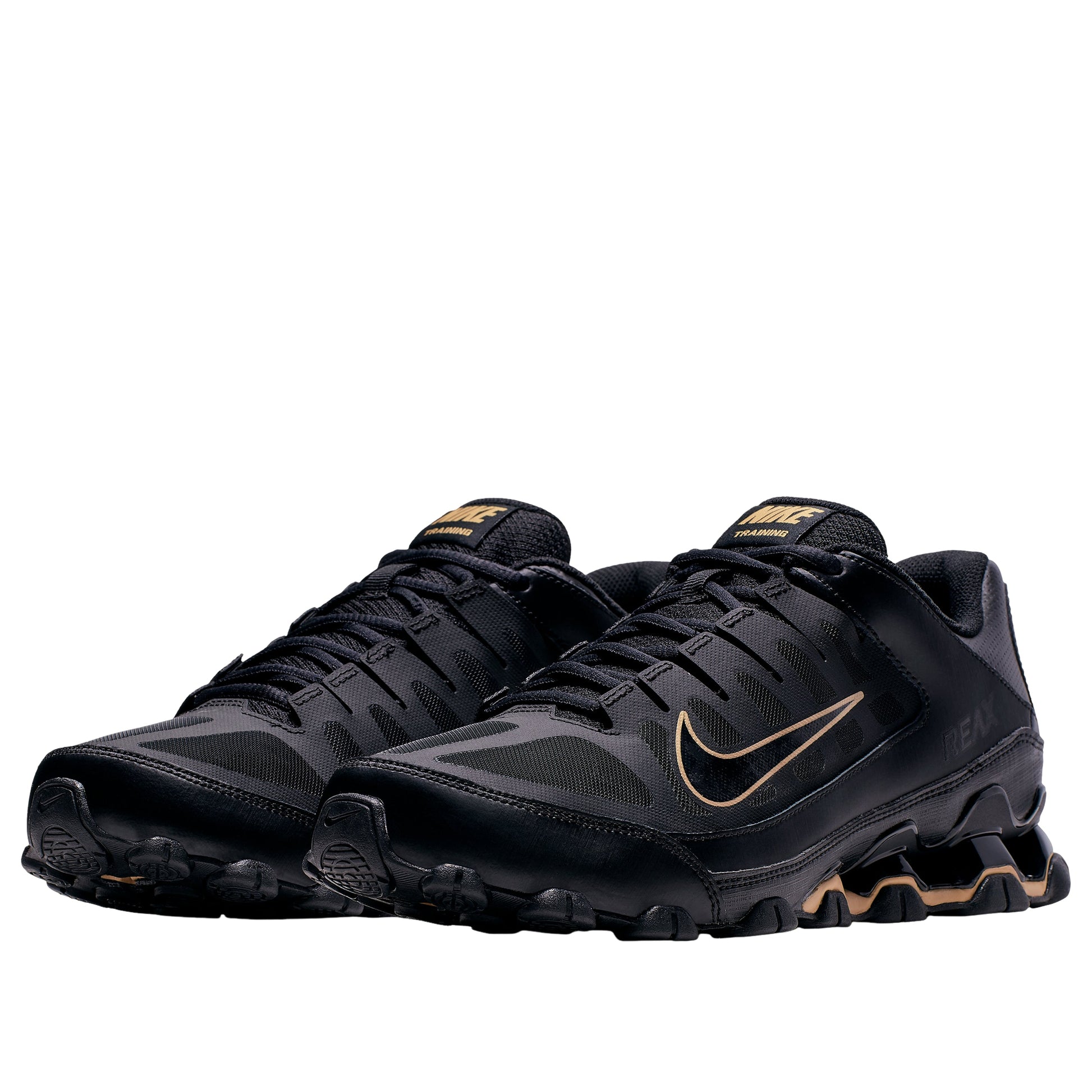 Nike Reax 8 TR Mesh 'Black Metallic Gold' 621716-020