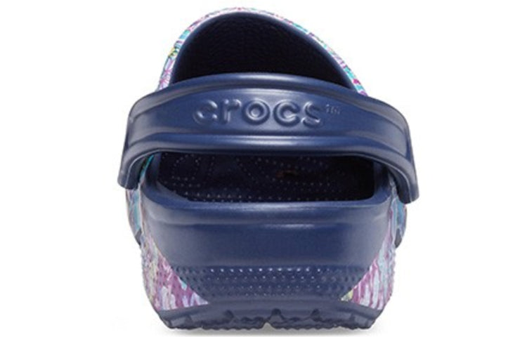 (WMNS) Crocs Classic Clog Liberty London Beach Deep Blue Sandals 206447-410