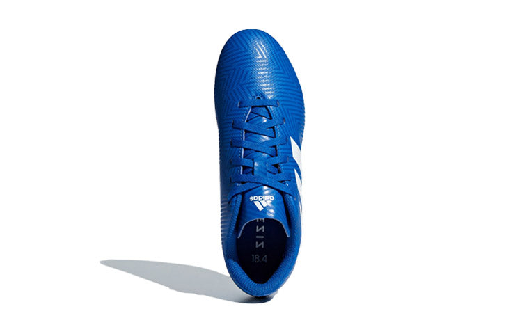 (GS) adidas Nemeziz 18.4 FG 'Blue White' DB2357