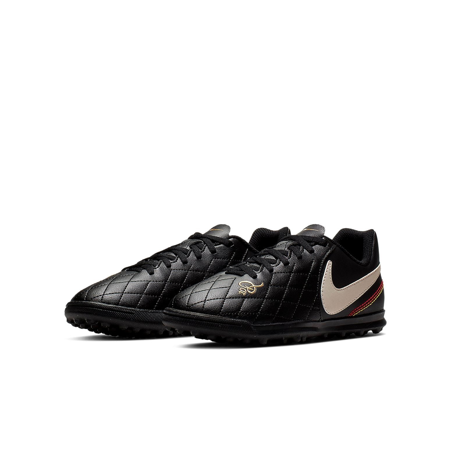 (GS) Nike Jr. Tiempo Legend 8 Academy Kids' Shoes Black/White AQ3830-027