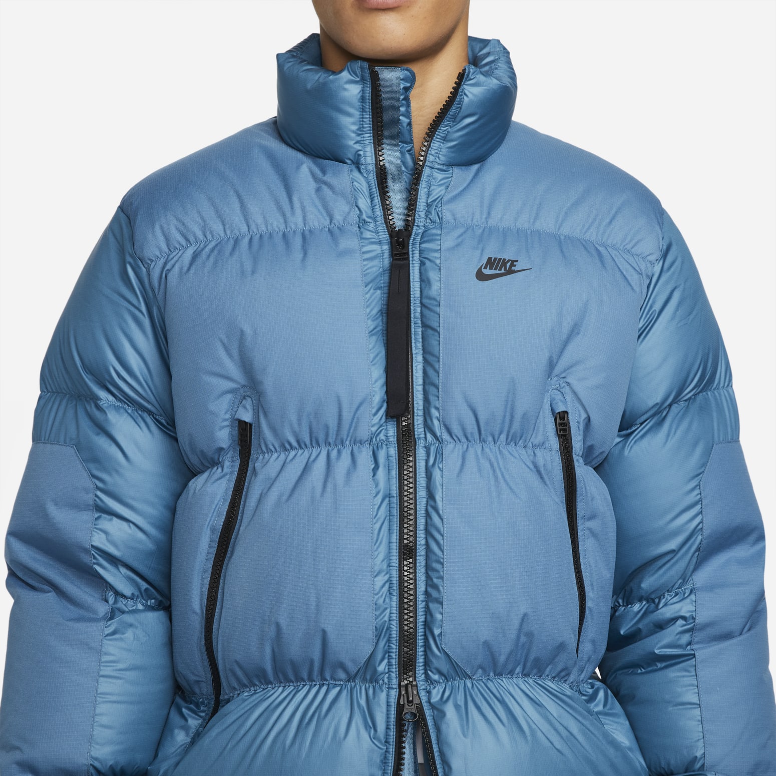 Nike NSW Therma-Fit Repel Puffer Jacket Asia Sizing 'Rift Blue' DD6979-415