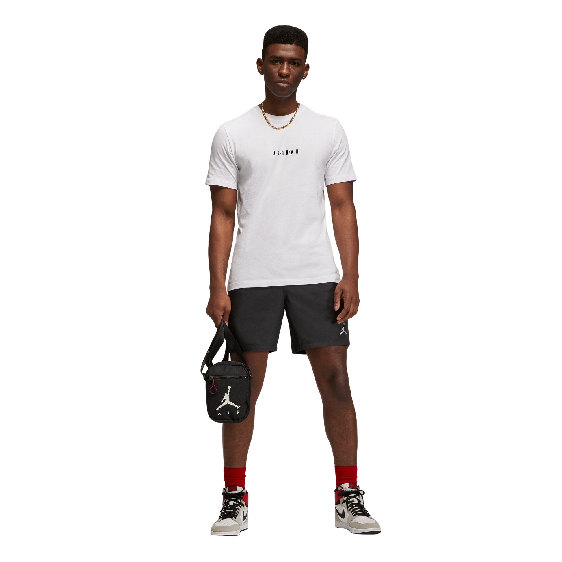 Air Jordan Word mark T-Shirt 'White' DM3182-100