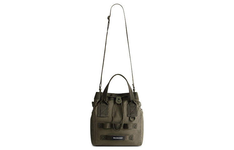 Balenciaga Army Small Tote Bag 'Dark Green' 6440292BKPI3503