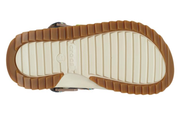 Crocs Classic Hiker Ikat Clogs 'White Tan' 208052-2YC