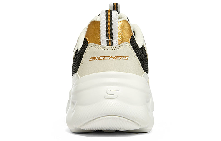 (WMNS) Skechers D'Lites Airy 3.0 'White Black' 896074-WBGD