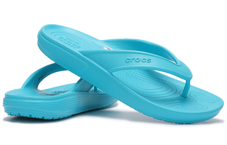 Crocs Kadee Lightweight Cozy Outdoor Casual Flip-Flops sky blue 206119-4SL