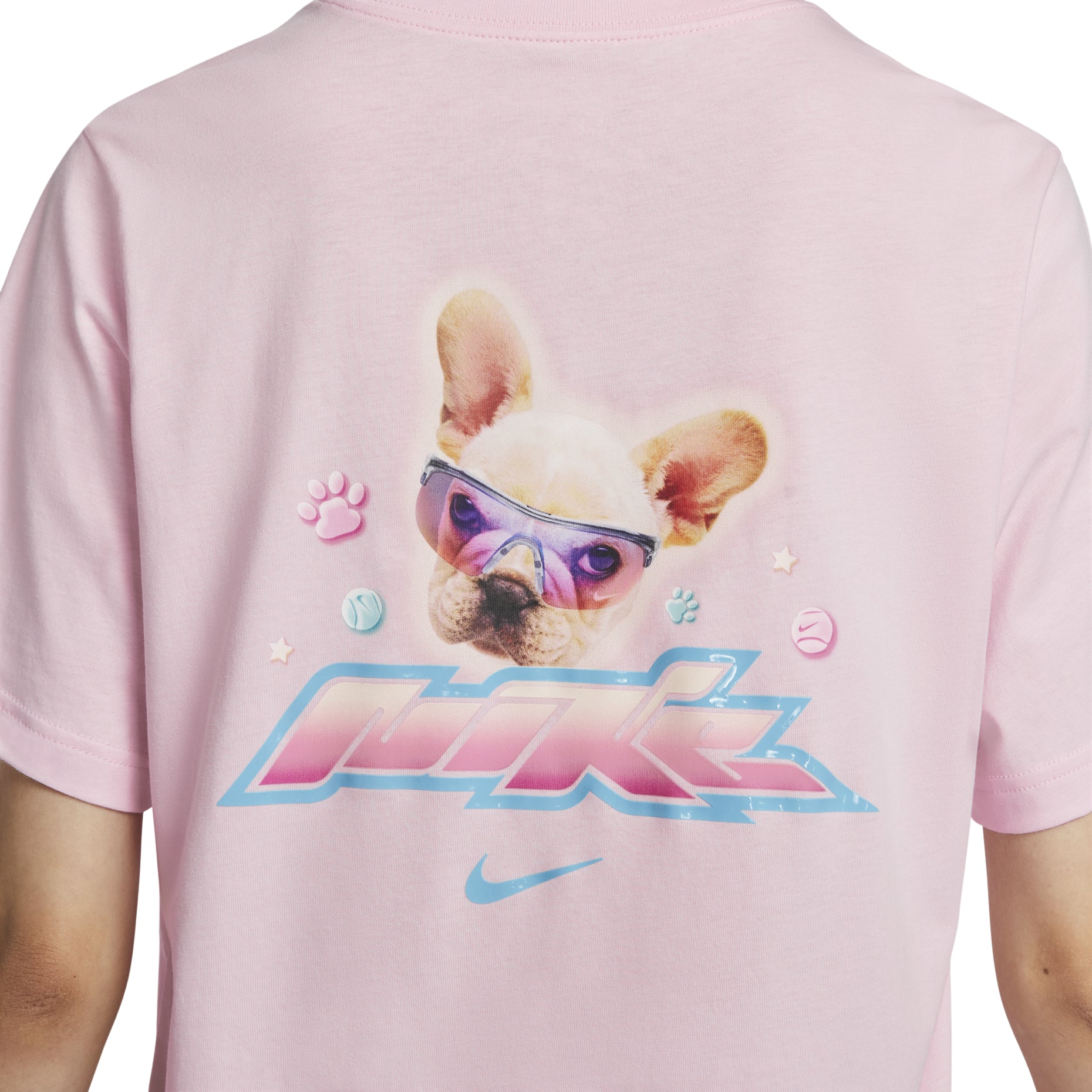 (WMNS) Nike Sportswear Essential T-shirt Asia Sizing 'Pink' HM4625-663