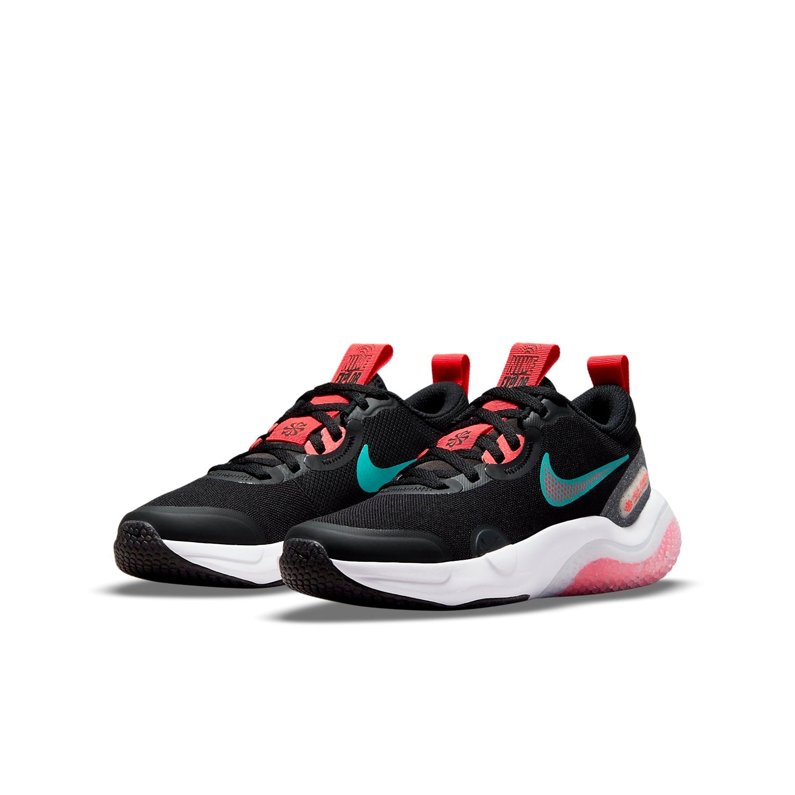 (GS) Nike Explor Next Nature 'Black Siren Red Washed Teal' DC5860-003