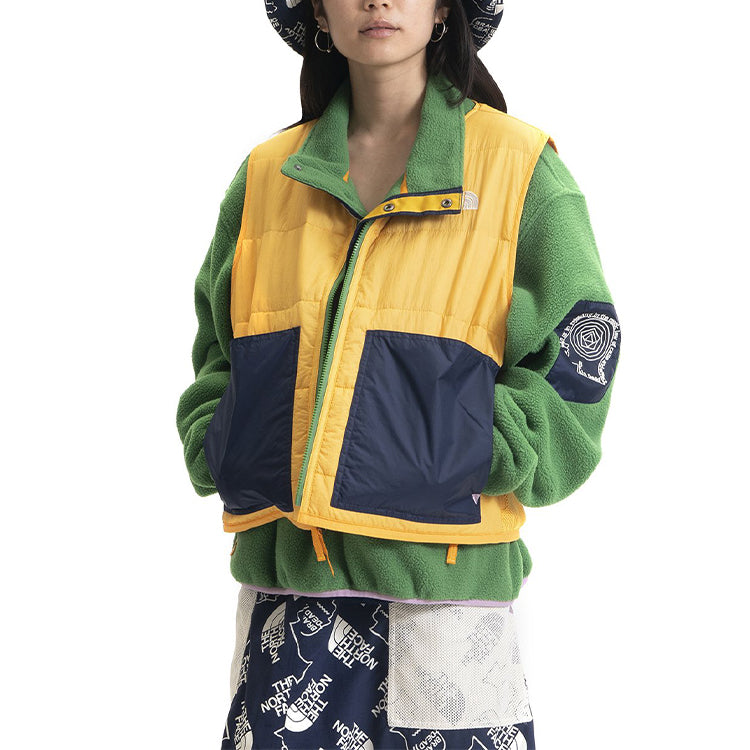 THE NORTH FACE X Brain Dead Puffer Vest 'Yellow' 52BT-70M