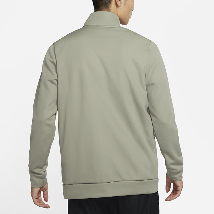 Nike Thrma Running Training Gym Sports Stand Collar Jacket Green CZ7394-320