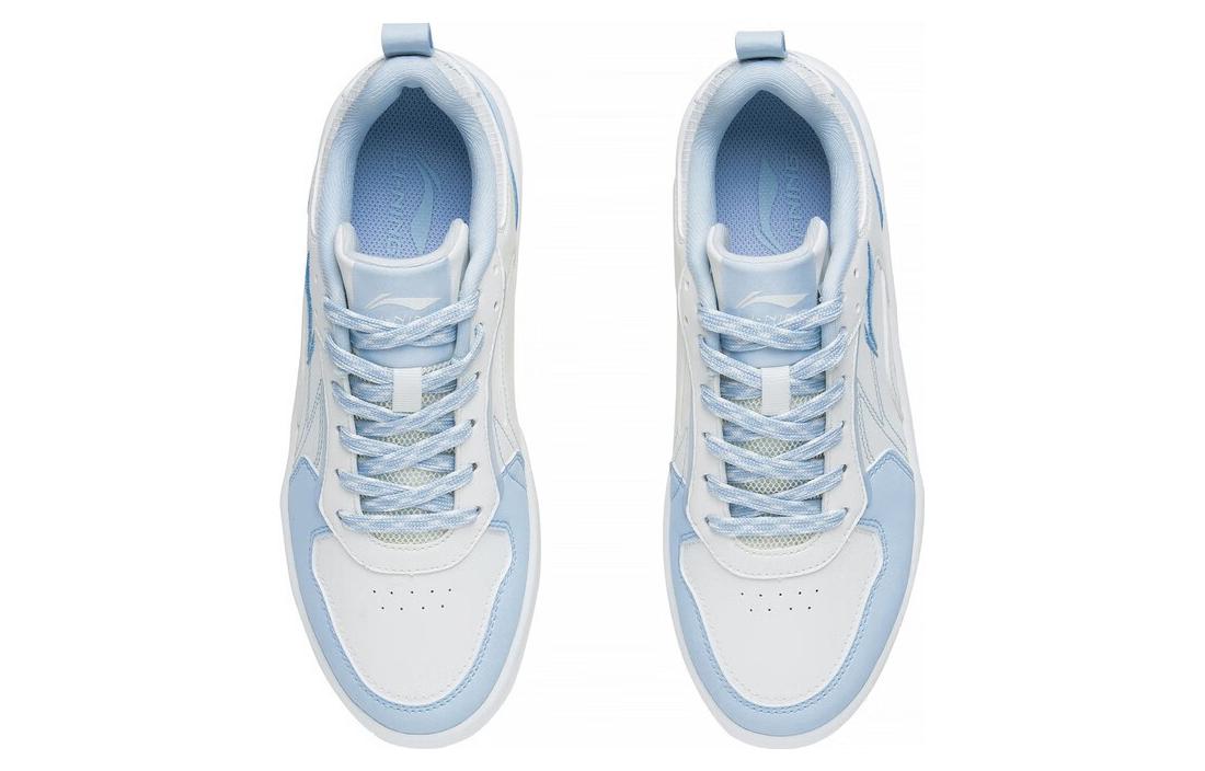 (WMNS) Li-Ning Xingchuan Skate Sneakers 'White Blue' AGCT148-4