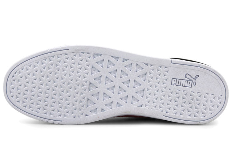 PUMA Unisex Clasico Sneakers White/Red/Black 381109-03