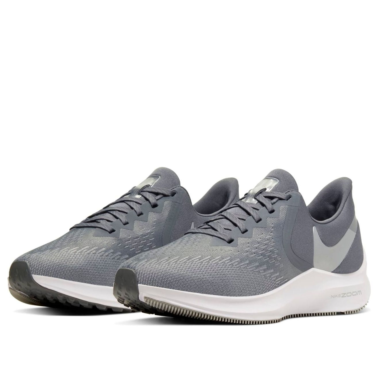 (WMNS) Nike Air Zoom Winflo 6 'White Grey' BQ3192-002