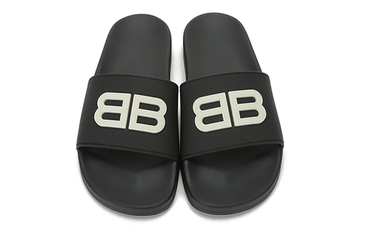 Balenciaga Pool Slides 'Black Glow' 656395W1S861073