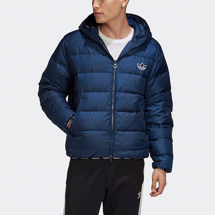 adidas originals Windproof Stay Warm Sports Down Jacket Navy Blue GE1299