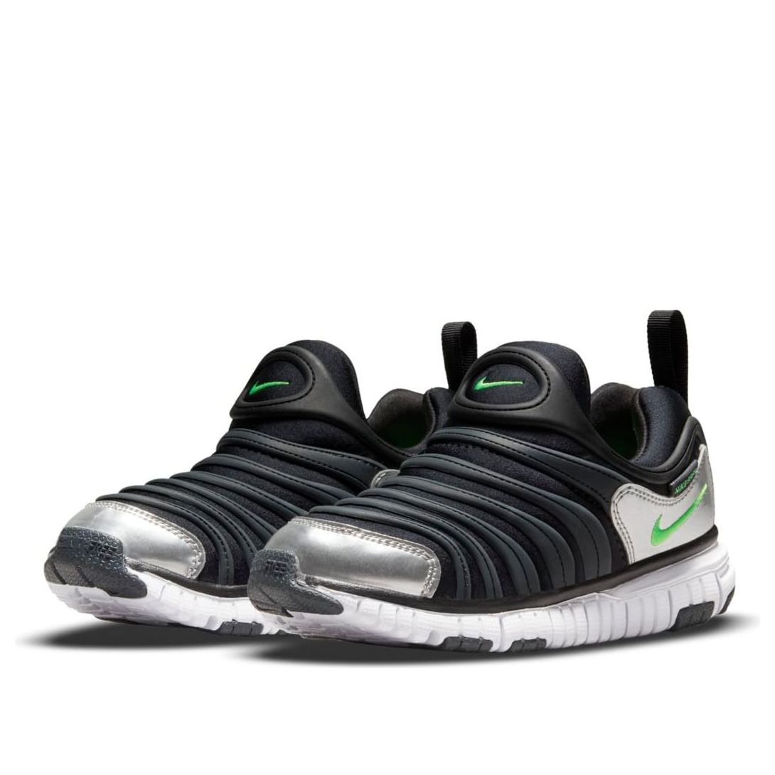 (PS) Nike Dynamo Free 'Black Dark Ash Metallic Chrome' 343738-028