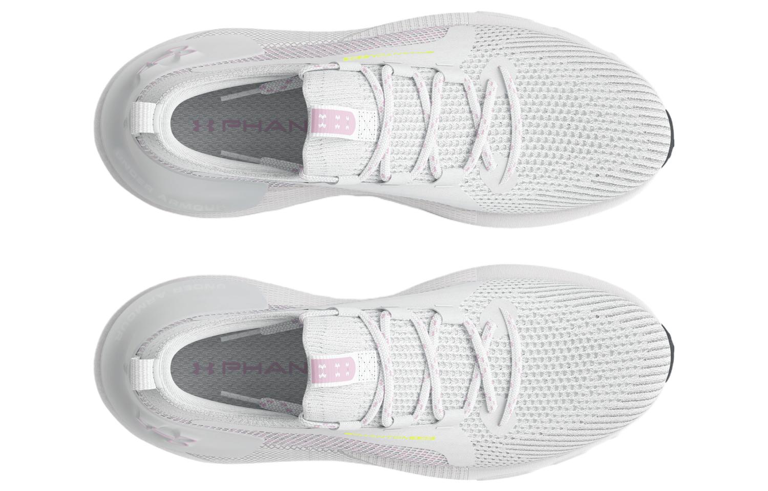 (WMNS) Under Armour HOVR Phantom 3 SE 'Grey Mist Yellow Ray' 3026584-105