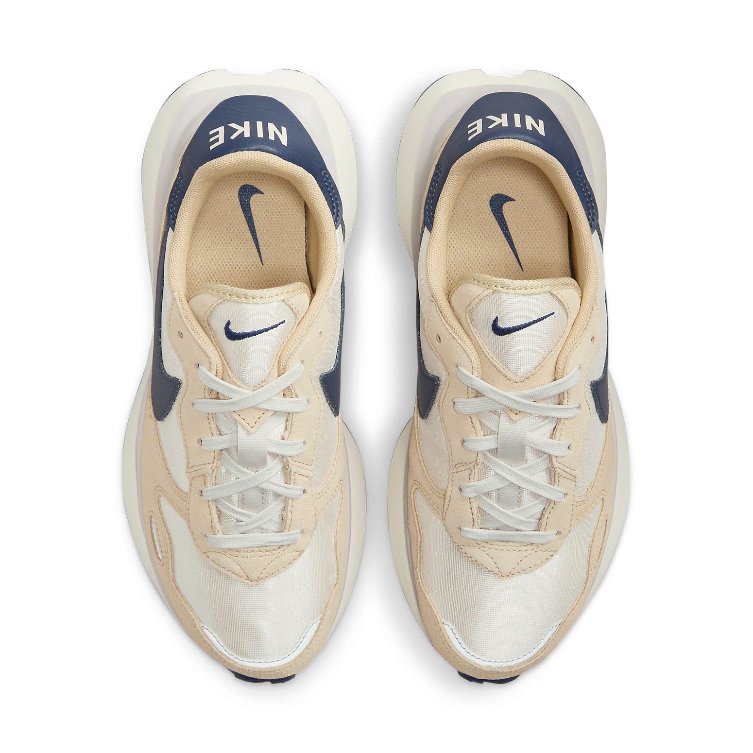 (WMNS) Nike Phoenix Waffle 'Light Orewood Brown Navy' FD2196-101