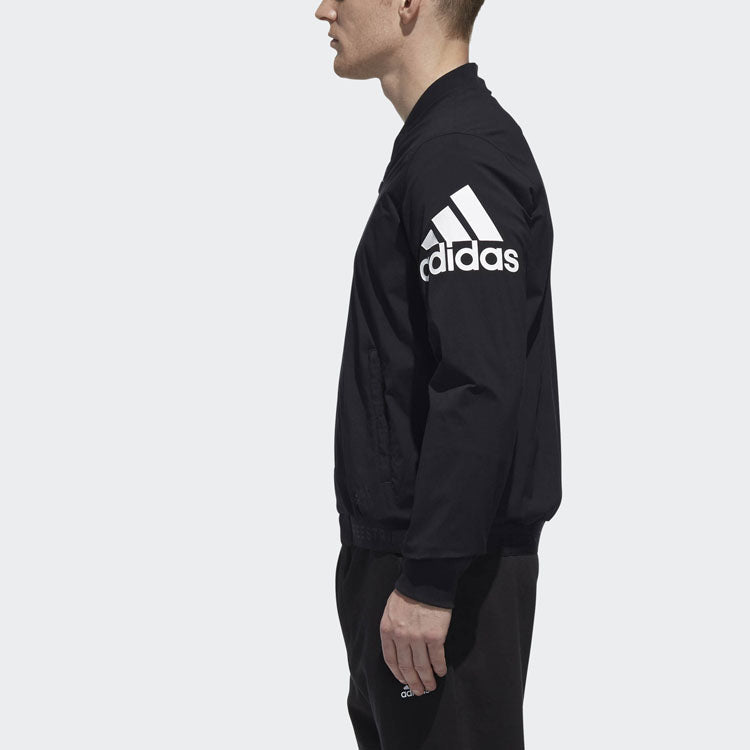 adidas Bomber Wv Warm Woven Sports Jacket Black DW4588