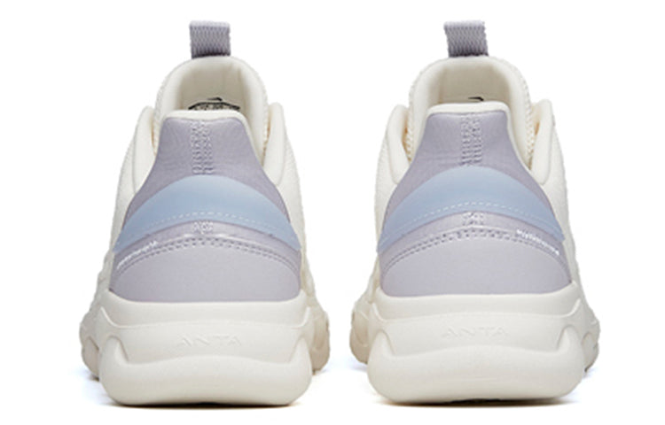 (WMNS) ANTA Running Series Sneakers 'White Grey Blue' 122145530R-1