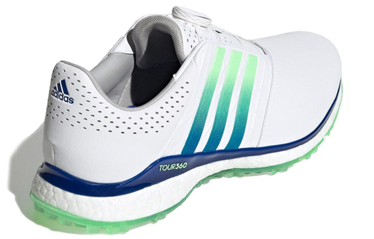 adidas Tour360 XT-SL Boa 2.0 Golf Shoes 'Cloud White Royal Blue Mint' EG4879