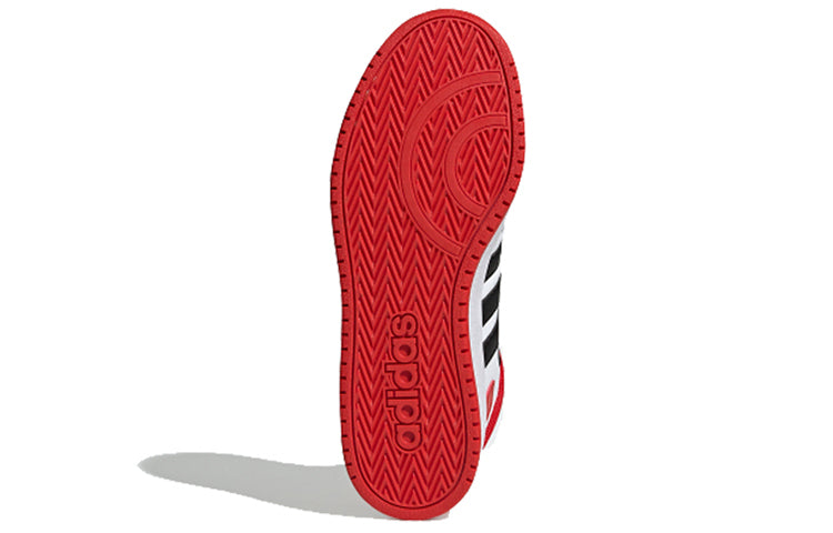 adidas Hoops 2.0 Mid 'Black Red' FV2730