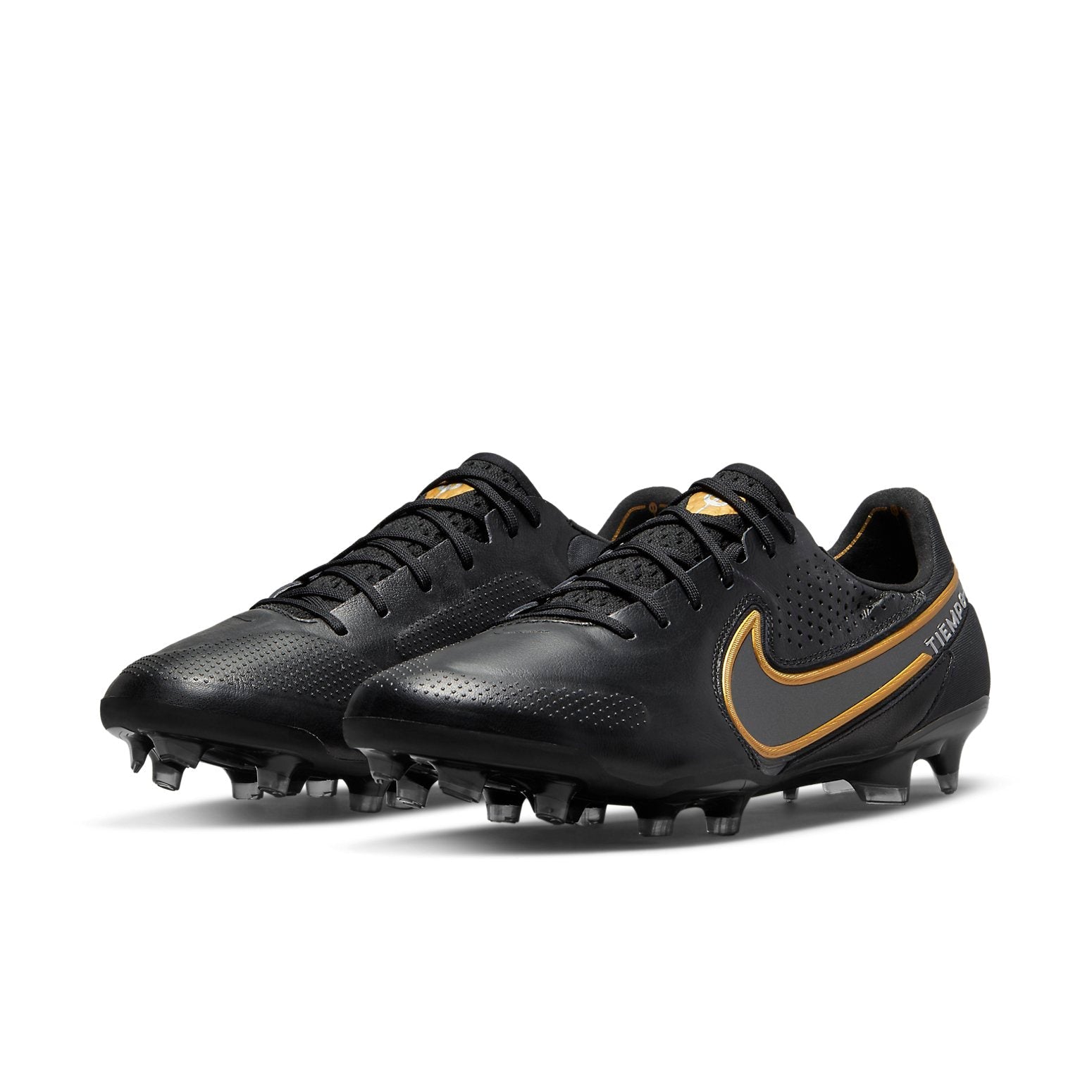 Nike Tiempo Legend 9 Elite FG 'Black Metallic Gold' CZ8482-007