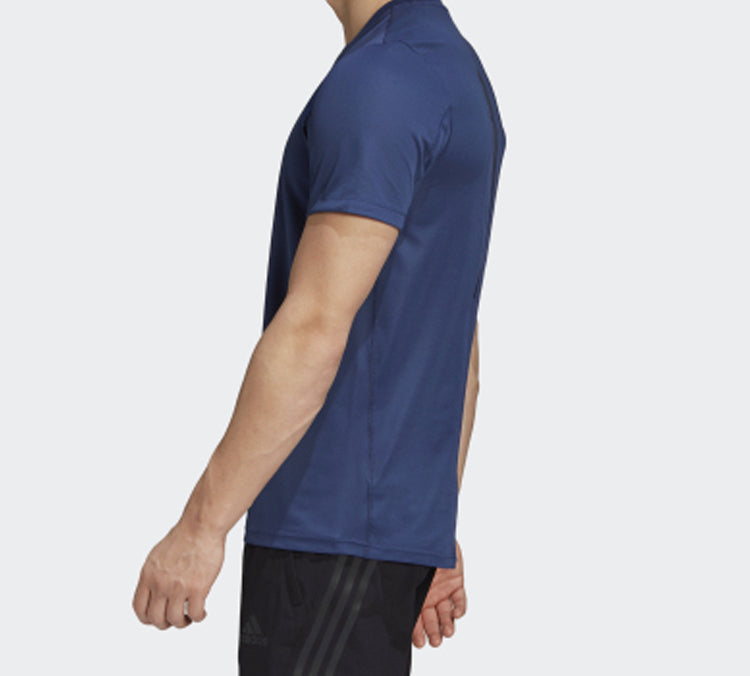 adidas Trg Tee H.Rdy Sport Training Short Sleeve Men's Blue FM2103